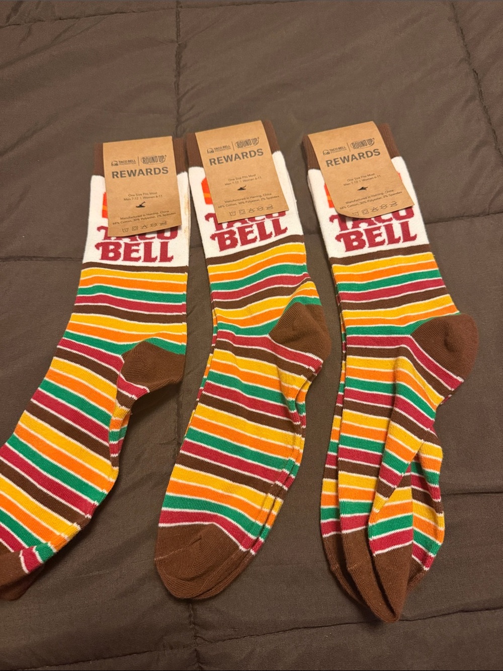 Taco Bell Socks